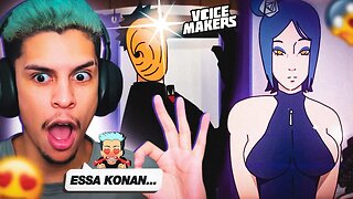 VOICE MAKERS - O ENCONTRO DO TOBI E KONAN | [React] 🔥