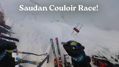 Whistler Blackcomb - Saudan Couloir Race!