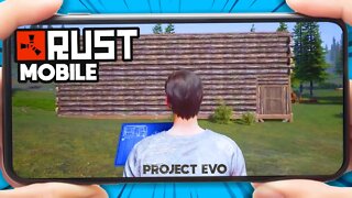 JOGO DE SOBREVIVÊNCIA PARECIDO COM RUST E DAYZ PARA CELULAR - PROJECT EVO