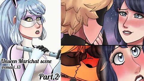 Unsee Marichat Scene {Part 2} | Miraculous Ladybug Comic Dub