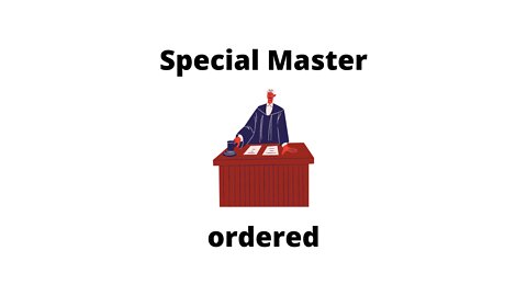 Special master ordered