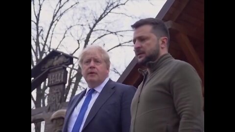 United Kingdom Prime Minister Boris Johnson visited #Kyiv, Ukraine and President Volodymyr Zelensky