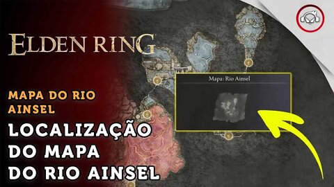 Elden Ring, A localização do mapa do Rio Ainsel | super dica PT-BR