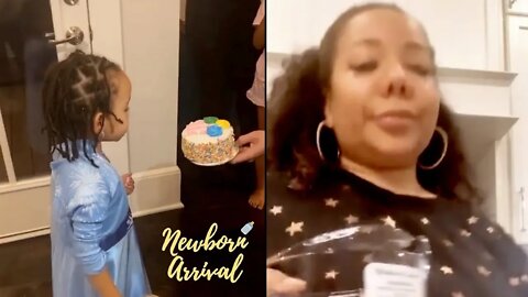 Tiny Bakes Daughter Heiress A Cake! 🎂