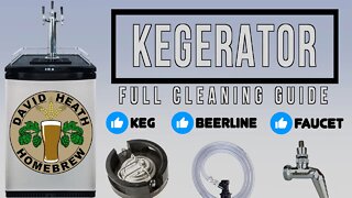 Kegerator Cleaning Guide Corny Keg Beer Lines and Faucets