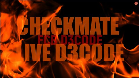 FCB D3CODE - CHECKMATE - THE KING - D3CODERS DEN LIVE!!!