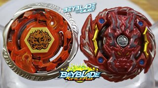 BURN PHOENIX .Wh.Ds' vs MASTER BAHAMUT .Ar.Br - Beyblade Burst ベイブレードバースト