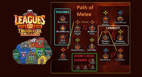 #OSRS #League 4 #Guide #Part5 Full Relic Paths for all | Most Efficient & Synergistic Relic Combos