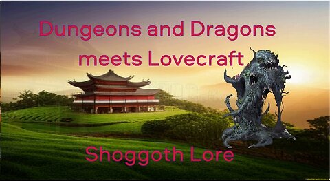 Lovecraft meets Dungeons and Dragons 👀Shoggoth Lore #ttrpg #dnd5e #pathfinder