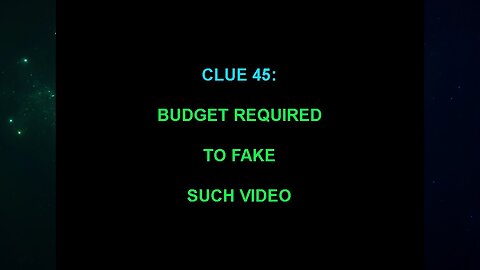 Clue 45 (The "Alien Interview" Video Analysis 2013/2014/2015)