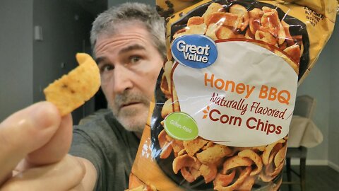 WHY PAY MORE? Great Value HONEY BBQ CORN CHIPS Review 😮