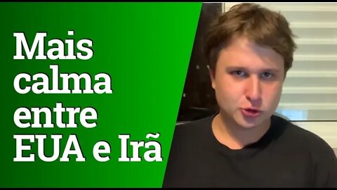 Depois de noite de caos, mais calma entre EUA e Irã