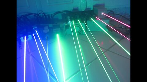 Lasers: What Can Certain mW do? (200mW-2W of Red, Green, and Blue Lasers)