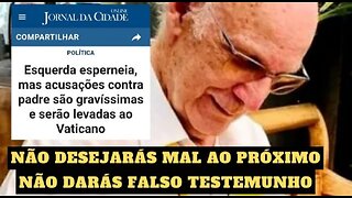 Padre que DESEJOU o mal a Bolsonaro começa a ver o INFERNO de perto/O alvo da CPI são as ONGs