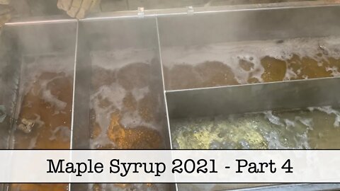 Maple Syrup 2021 - Part 4