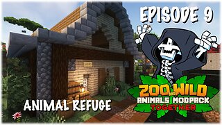 The Wildlife Refuge! - Minecraft SMP: Zoo and Wild Animal (ZAWA) Mod - S3E9