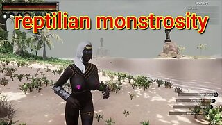 Conan Exiles Beginners Guide Reptilian Monstrosity location Busty