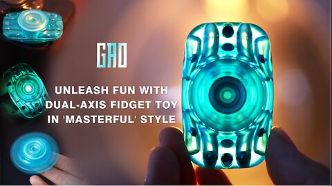 Nampoo| 2-in-1 EDC Fidget Slider and Spinner