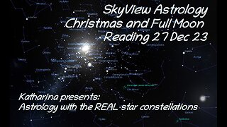 Christmas and Full Moon Reading 27 Dec 23