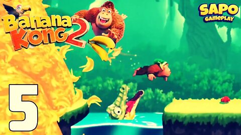 Banana Kong 2 - Gameplay Part 5 (Android/IOS) SapoGamePlay - Jogos Android #BananaKong2 #Bananakong