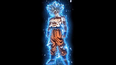 Goku SSJ blue form 👍😱