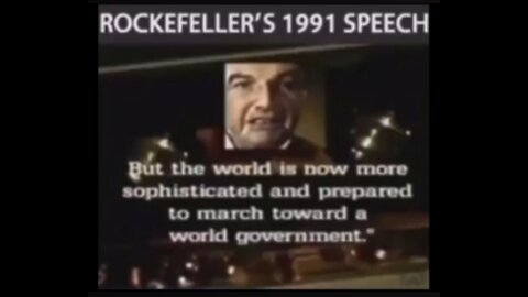 Rockefeller Reveals Their Plan has Been Active Since 1951