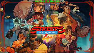 Streets of Rage 4 | Stage 01 – The Streets, Hard Mode, Feat: Axle Stone (Streets of Rage, 2020 PS4)