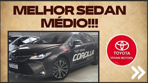 Toyota Corolla 1.8 Altis Premium Hybrid CVT - Melhor sedan médio, primeiras impressões!