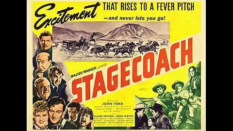 STAGECOACH 1949 The John Ford Classic that Made John Wayne a Star FULL MOVIE in HD