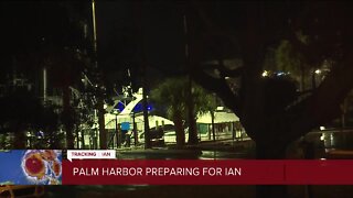 Heather Leigh in Pinellas County | Palm harbor residents are preparing for Ian. Boat owners had to tie their boat looser and longer, so as the water starts to rise the boat can rise with it.