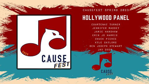 Hollywood Panel | C.A.U.S.E Fest Nashville 2023