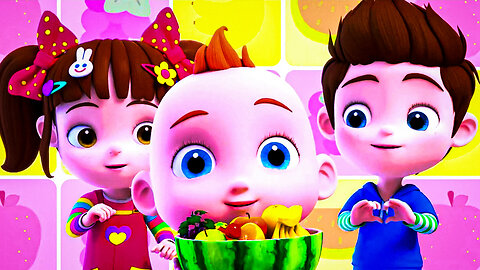 Yum Yum Yum kids Food Song Healthy Eating Habits Nursery Rhymes & Kids Songs | Kid-Lern Game