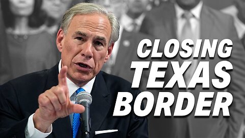 MAN CAUSES BIG COMMOTION, AND TRIES TO PREVENT GOVERNOR ABBOTT FROM CLOSING THE TEXAS BORDER!