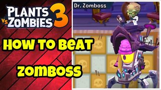 How to defeat Devour Tower Zomboss | Plants Vs Zombies