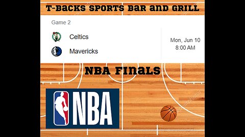 T-Backs Sports Bar and Grill Sports Schedule and quesadilla special for Monday June 10, 2024