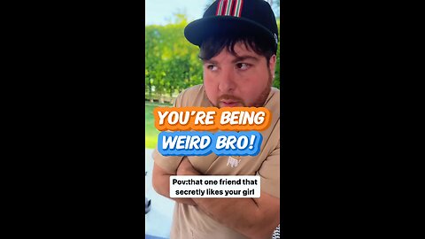 You’re Being Weird Bro #comedy #eloypezedits #wheresthebathroom #nickantonyan