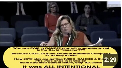 WHY WAS THIS CANCER PROMOTING SEQUENCE - used in the "Vaccines"