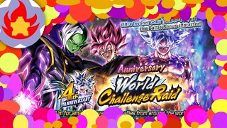 Zamasu Assist: Goku Black Anniversary World Challenge Raid Battles | Dragon Ball Legends