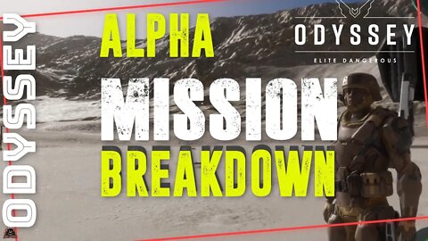 Elite Dangerous Odyssey Mission Footage Breakdown