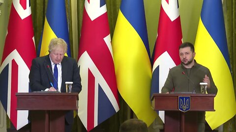 Statements by President Volodymyr Zelensky and Prime Minister of the United Kingdom Boris Johnson