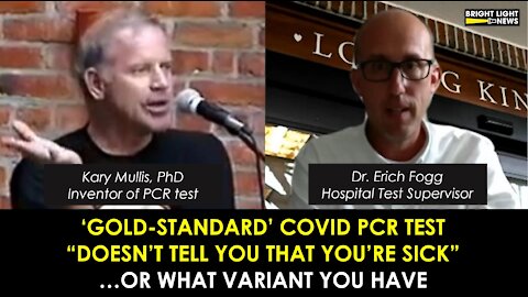 'GOLD STANDARD' COVID PCR TEST CAN'T DETECT ILLNESS OR DISTINGUISH VARIANTS