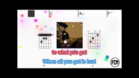 U2 - One - (Chords & Lyrics like a Karaoke)