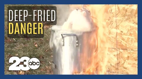 How to prevent fires when cooking your turkey