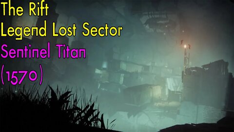 Destiny 2 | The Rift | Legend Lost Sector | Solo Flawless | Titan (Season 18)