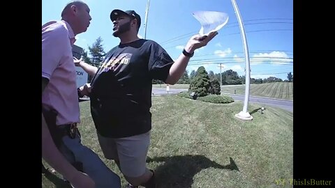 CT police body cam footage shows confrontation with NY YouTuber