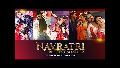 Navratri Mashup | DJ Dave NYC | Sunix Thakor | Latest Garba Mashup