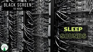 Server Room | Sleep Sound | Black Screen