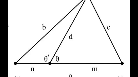 Stewart's theorem