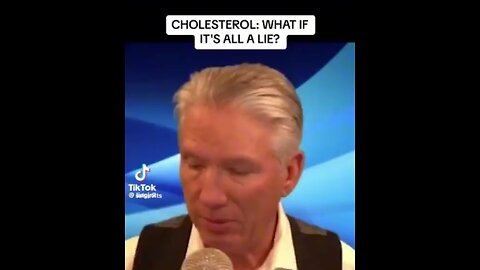 Doctors lying about cholesterol.