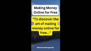Art of making money